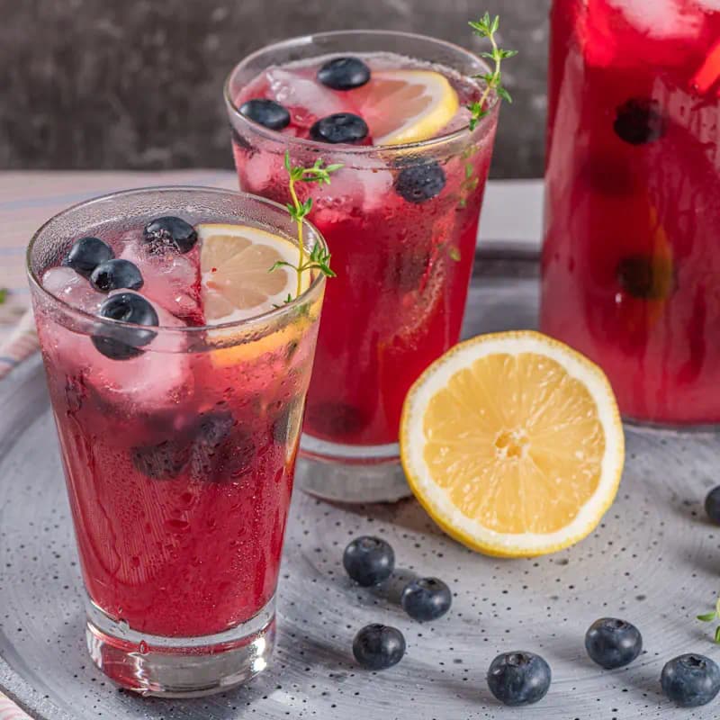 blueberry lemonade