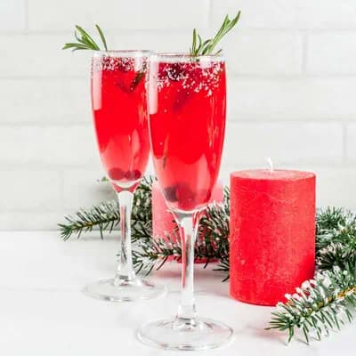 cranberry mimosa